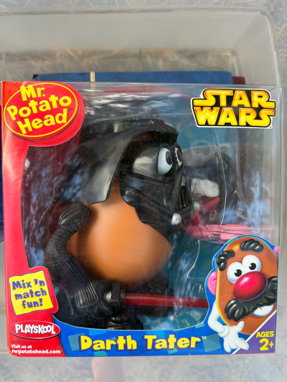 Mr. Potato Head Star Wars Darth Tater Action Figure - Black and Brown